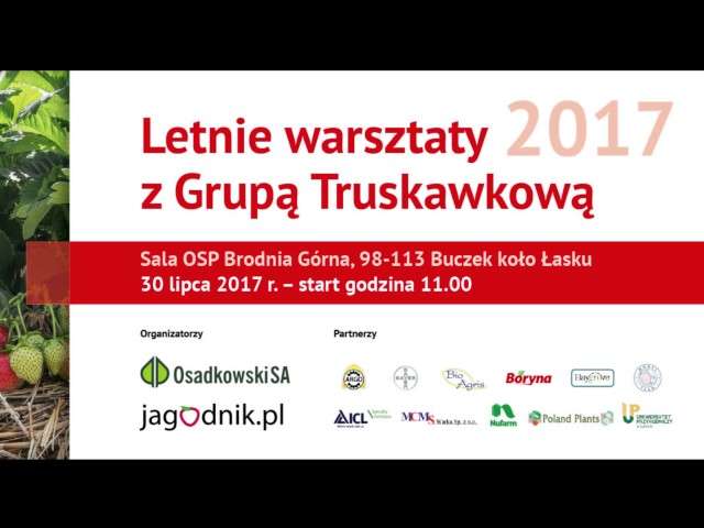 Letnie Warsztaty z Grupą Truskawkową. Letnie Warsztaty z Grupą Truskawkową.